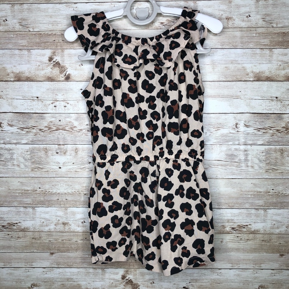 H&M Romper kids NWT cheetah print 1 1/2-2 years